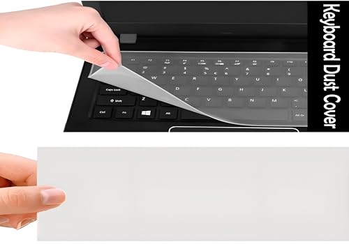 Image of PHS 15.6 Inch 4-in-1 Laptop Protection Combo (Screen Guard + Keyboard Cover + Body Lamination + Touchpad Film)