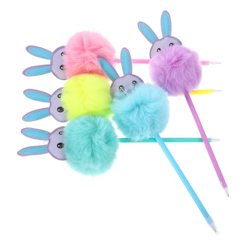 Bolígrafos de bola de conejo esponjosos: el regalo infantil ideal para fiestas y colegio