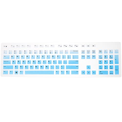 Protector de teclado compatible con Dell KB216 silicona miniatura 1