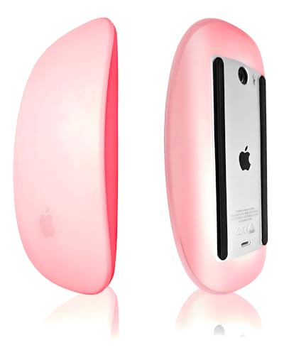 Coque silicone Apple Magic Mouse rouge anti-chute pour éviter les rayures