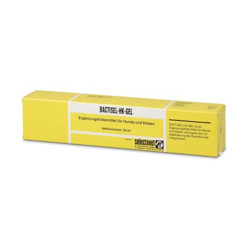 Selectavet BACTISEL-HK-Gel Doser | 30 ml | Ergänzungsfuttermittel für Hunde & Katzen | Mit Oralin