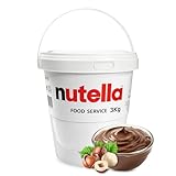 Nutella Original para untar, Crema de Cacao con Avellanas Ferrero, Tarro de Nutella, Ideal para Desayunos, Meriendas y Recetas Dulces, Hecha en Italiam, Pack ahorro, Contiene 1 botes de 3 kg