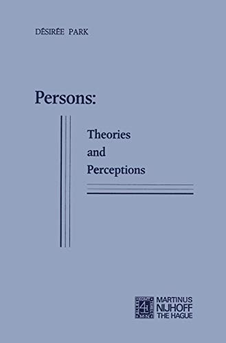 Persons: Theories and Perceptions view 2