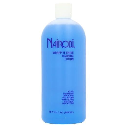 Nairobi Wrapp It Shine Foaming Lotion for Unisex, 32 Ounce