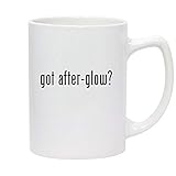 got after-glow? - 14oz White Ceramic Statesman Coffee Mug