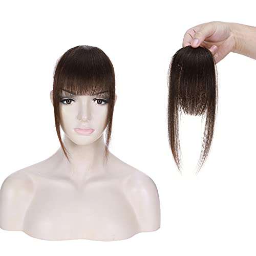 SEGO Frangia Clip Capelli Veri Frangetta Carina