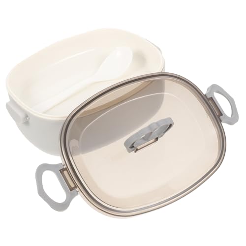 IMIKEYA Caja Bento Portátil Reutilizable con Compartimentos Adultos y Fiambrera Sellada Olores Almacenamiento de Comidas Casa Trabajo