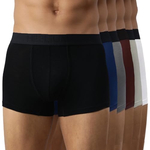 Image of HEELIUM Bamboo Underwear Trunk for Men | 3X Softer Than Cotton & Odour Free | Stretchy Fabric & Durable Waistband