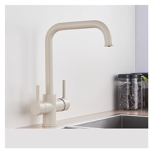 Robinet de cuisine eau pure nickel brossé mitigeur - 2
