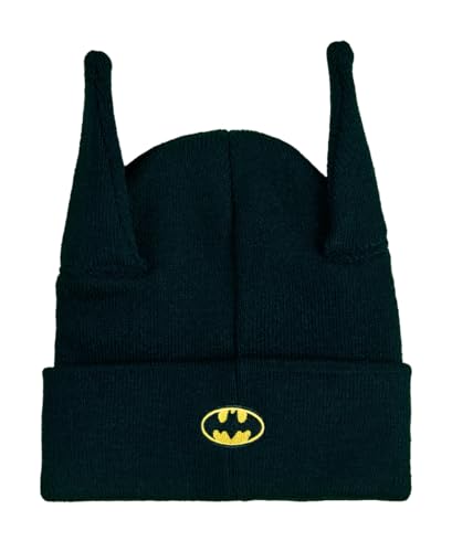 Batman Cowl 2-Piece Cuff Beanie & Magic Gloves Set3