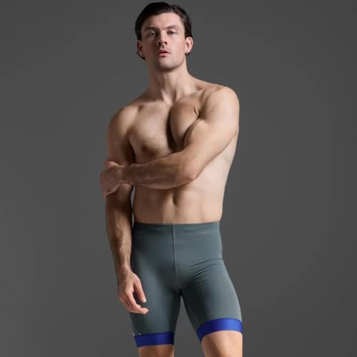 Short Triatlón Core 8 Pulgadas Hombre Azul miniatura 3