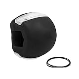 【Leicht zu tragen】: Gesichts-Toner für Doppelkinn-Trainingsgeräte Praktische, freihändige Übung, leicht zu tragen, sehr gut geeignet für Fitness und Arbeit. Setzen Sie einfach den Jawline Fitnessball und den Gesichtswasser in Ihren Mund ein, legen Sie Ihre Zähne in den Bissgürtel und beginnen Sie zu kauen.