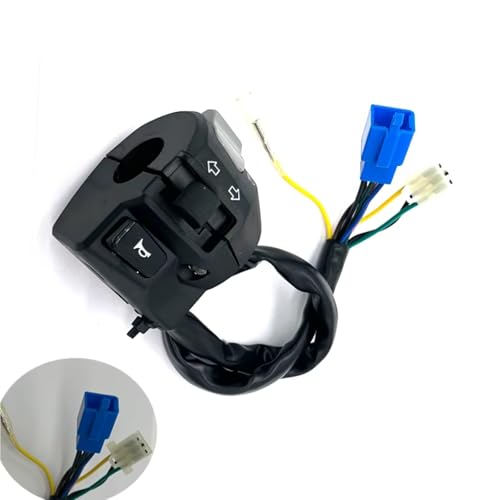 Interrupteur de Commande de Guidon de Moto Robuste Haute Précision pour YBR 125 - 4