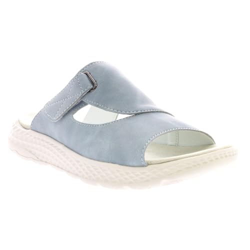 Image of Propet Womens Travelactiv Sedona Slide Casual Sandals Casual - Orange