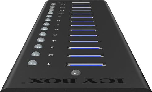 Raidsonic ICY BOX IB-AC6113 13-Port USB 3.0 Hub – Bild 2