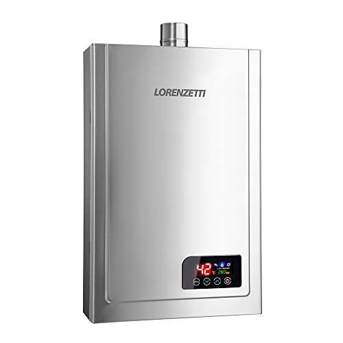 Aquecedor A Gás Lz 2300de-i Gn 23, 0 Lts/min Lorenzetti Inox
