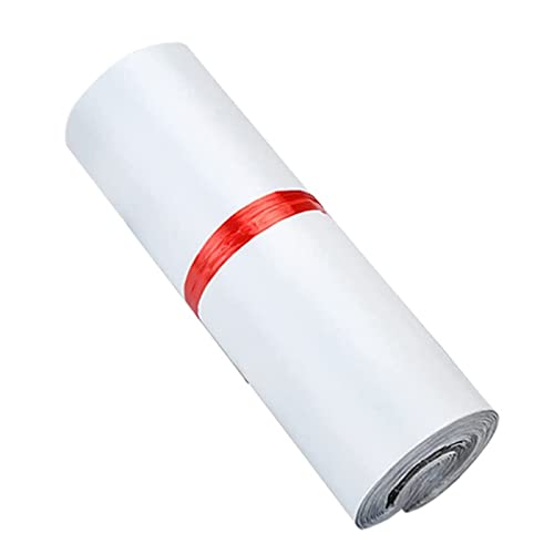 Pochette blanche avec pochette autocollante, pochette d'emballage d'affranchissement,Largeur 40cm Longueur 55cm Cover