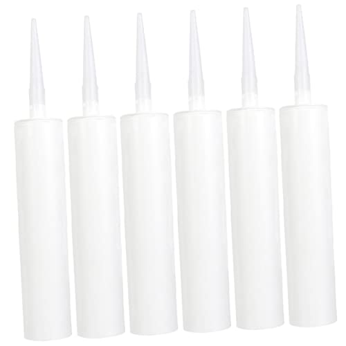Homoyoyo 6 piezas Tubo de Calafateo Reutilizable Tubos de Sellador para Reparaciones y Proyectos de Bricolaje Material Duradero y Resistente Fugas