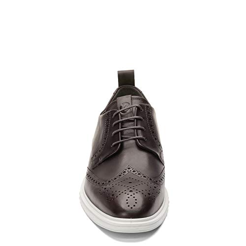 Ecco Men's ST.1 Hybrid Lite Brogue Shoe, Magnet, 46 M EU (12-12.5 US)3