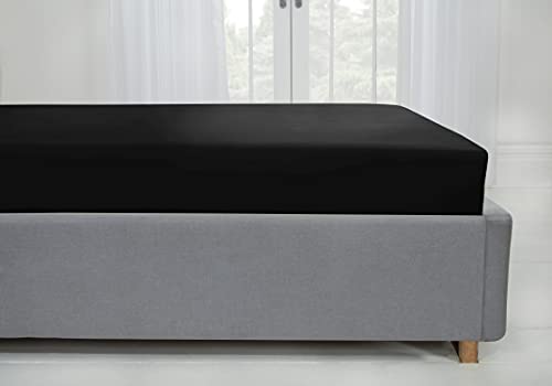 Emma Barclay Lyla Fitted Sheet in Black - Double - Image 4