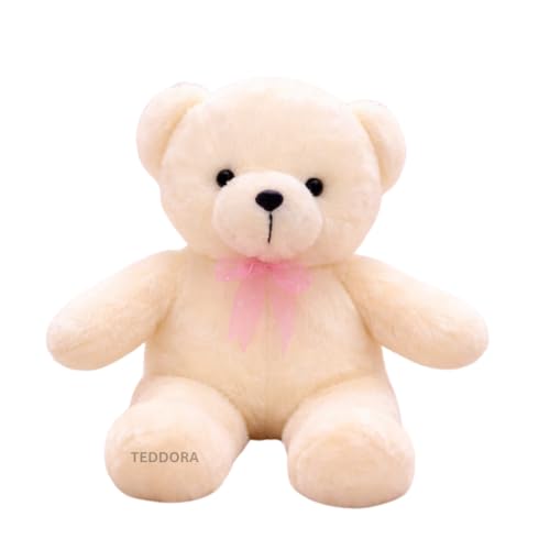 Image of 1.5ft Teddy Bear Soft Toy for Girls Boys Kids, Butter, Plush Stuffed Baby Gift Birthday, 45cm