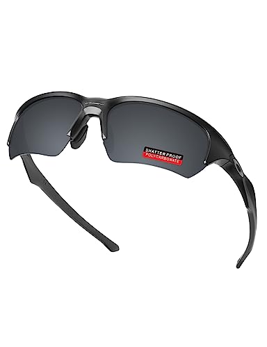 Image of PRO+ Polycarbonate Replacement Lenses & Rubber Kits /Nose Pads for Oakley Flak Series Sunglasses