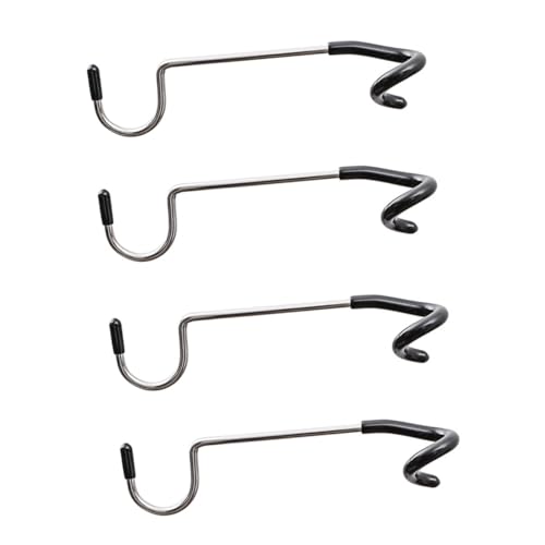 Toyvian 4Pcs Light Pole Hooks for Camping Multi Functional Tent Lamp Hangers for Lanterns Bags and Clothes Easy Tool Installation Durable Outdoor