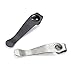1PC Silver + 1PC Black Deep Carry Pocket Clips For Spyderco Paramilitary 2