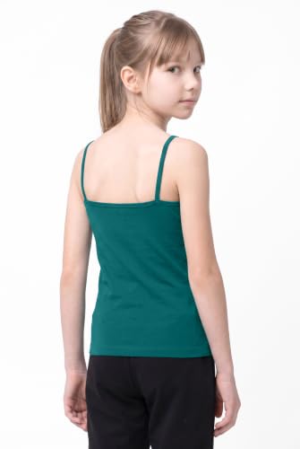 Image of Kurve Girl's Sleeveless Tank Top - Stretch Undershirts Cami Camisole, UV Protective Fabric, Rated UPF 50+ (Made in USA)