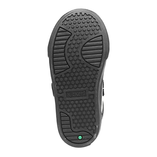 Kickers Tovni Bow Strap, Sneaker Bambina, Nero