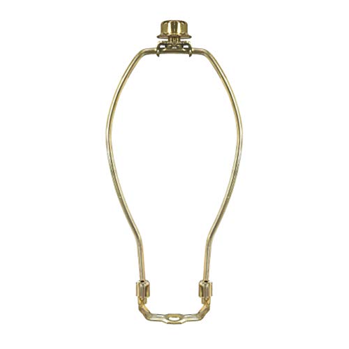 Royal Designs HA-1001-10BR-2 Heavy Duty Lamp Harp, 10", Polished Brass, 25.40 cm - Image 2
