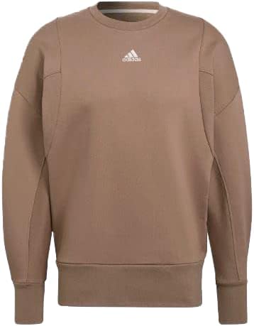 Adidas Men's Multi Sport Sweat Shirts, Chalky Brown, X-Small