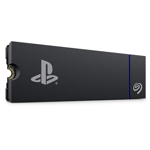 Image of Seagate Game Drive PS5 NVMe SSD for PS5 2TB Internal Solid State Drive - PCIe Gen4 NVMe 1.4, Officially Licensed, Up to 7300MB /s with Heatsink (ZP2000GP3A1001)