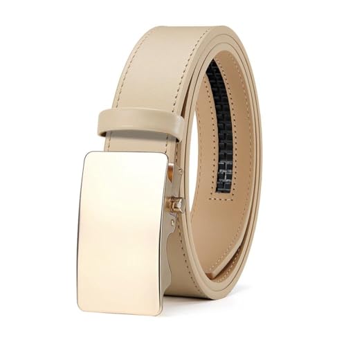 Men's Belt With Metal Ratchet Strap And Metal Buckle, Suitable For Formal Pants. Ak251w-Ta 135cm2
