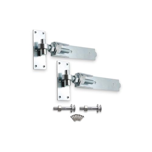 Adjustable Hook and Band Hinges for Field or Garden Gates
