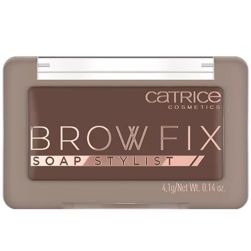 Catrice Brow Fix Soap Stylist, Eyebrows, No. 030 Dark Brown, Brown, Instant Result, Long-Lasting, Defining, Voluming, Gely, Translucent, Vegan, Nano Particles Free (4.1 g)