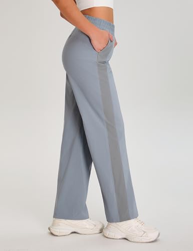 BMJL Womens Black Travel Hiking Pants Work Dress Business Causal Pants Wide Leg Lightweight Fall Trousers