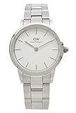 [ダニエルウェリントン] 腕時計 クォーツ DW00100207 Iconic Link 28mm ホワイト シルバー レディース [並行輸入品]