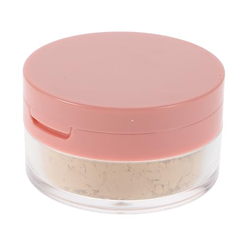 TOVINANNA Polvo Fijador Maquillaje Sebo Derretido Creación De Belleza Contenedor De Viaje En Polvo Recipiente De Polvo De Lavandería Polvo De Sebo Etude Zero Polvo Translúcido Plástico
