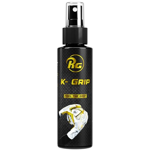 RG K-Grip Goalkeeper Glove Grip Spray – Professional Anti-Slip Adhesive for Enhanced Stickiness & Performance | Long-Lasting, Sweat-Resistant Glove Grip Solution for Soccer Goalies (100ml)