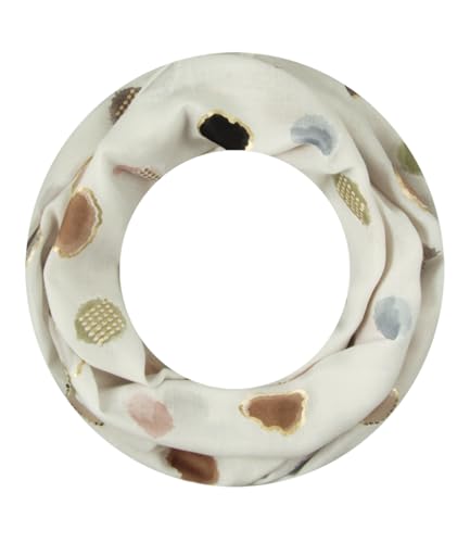 Majea Loop Schal Damen Schlauchschal Halstuch schmaler Loopschal (880050) (grau 4)