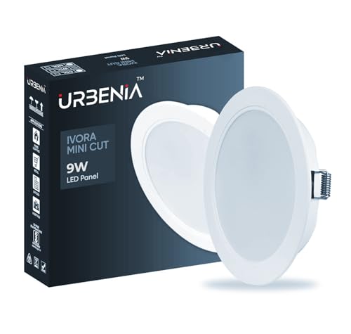 Image of 9 Watt LED Concealed Downlighter, LED Recessed Downlight, 85mm Cut Out, BIS & ROHS Certified, 4KV Surge Protection, Cool White Light