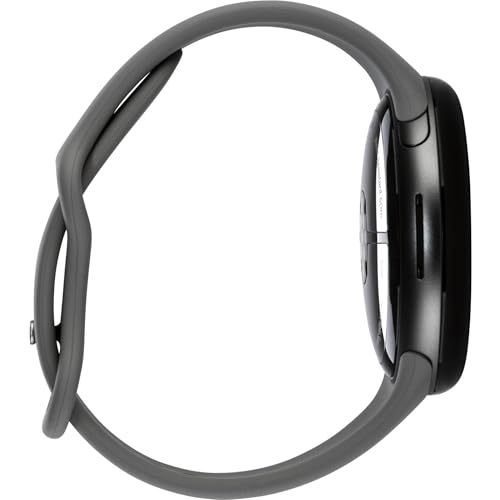 Image of Google Pixel Watch 3 (45 mm) - Android smartwatch with heart rate tracking, advanced running from Fitbit, fitness insights, 24-hour battery - Matte Hazel Aluminium Case - Hazel band - Wi-Fi