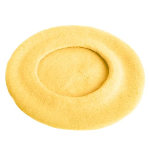 Kids Beret Wool French Style Hat for Toddler Girls Solid Color Winter Cap2