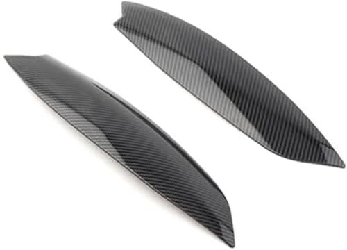Couvre-sourcils de phare Golf 5 GTI R32 paupières look carbone ABS