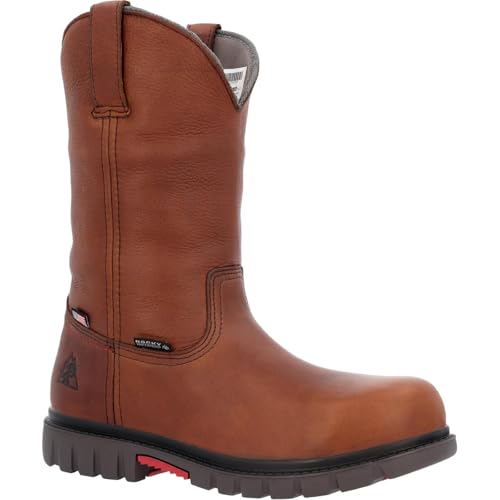 ROCKY Worksmart Waterproof Composite Toe Pull-On Work Boot