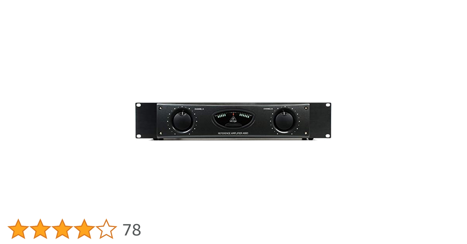 Amazon.co.jp: Behringer Power Amplifier (A800) : 楽器・音響機器