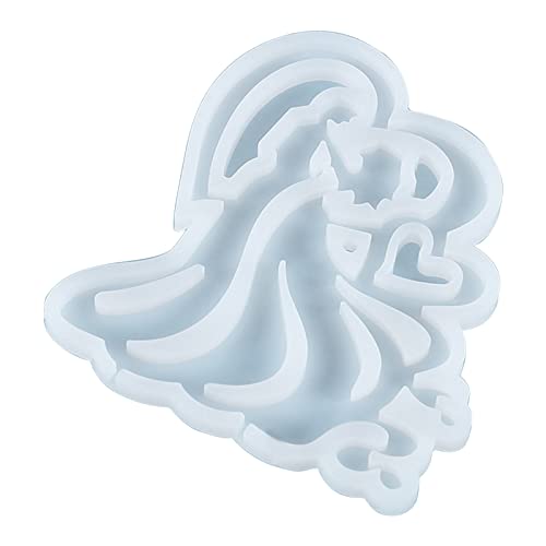 Modern Girl - Molde de silicona epoxi para piruletas de chocolate, queso, piruleta, multiusos, decoración de pasteles