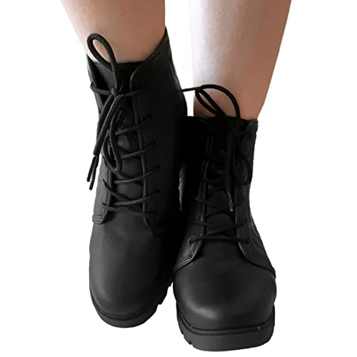 Bota Coturno Salto Bloco Feminino Dakota Preto