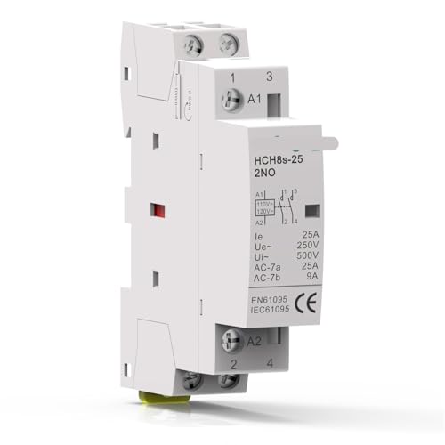 Contacteur modulaire AC 230V 25A HCH8s-25 pour circuit de climatisation